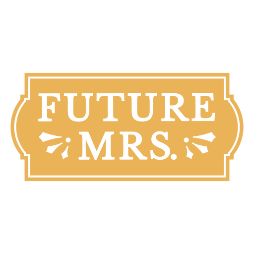 Future Mrs Label PNG & SVG Design For T-Shirts