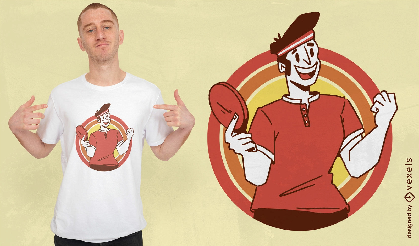 Ping-Pong-Sieger-T-Shirt-Design