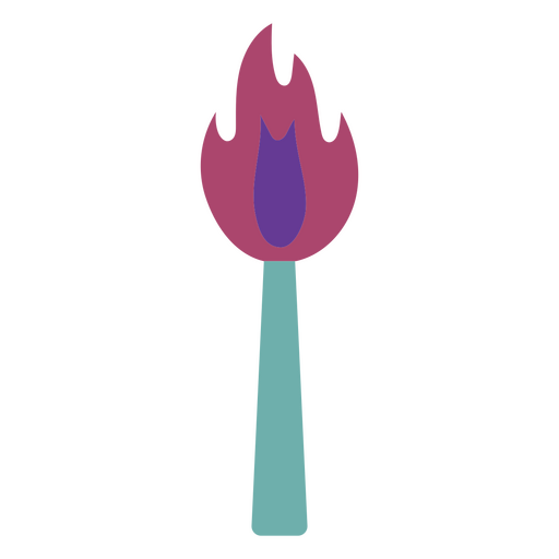 Fire torch PNG Design