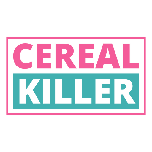 Logotipo matador de cereais Desenho PNG