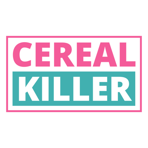 Müsli-Killer-Logo PNG-Design