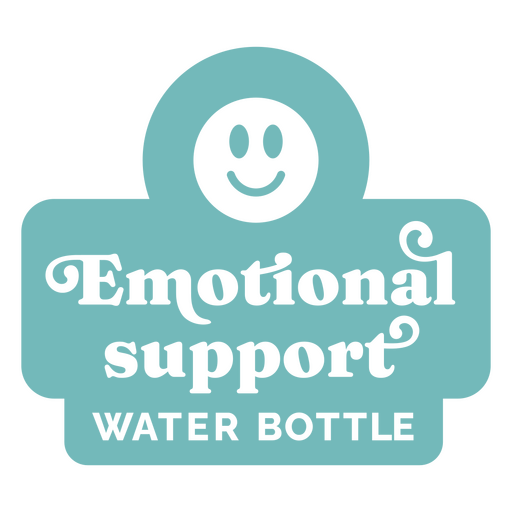 Wasser Zitat zur emotionalen Unterstützung PNG-Design