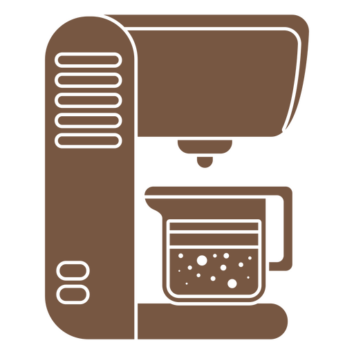 Máquina de ícone de cafeteira Desenho PNG