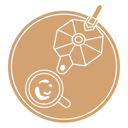 Xícara de café com uma carinha sorridente Desenho PNG