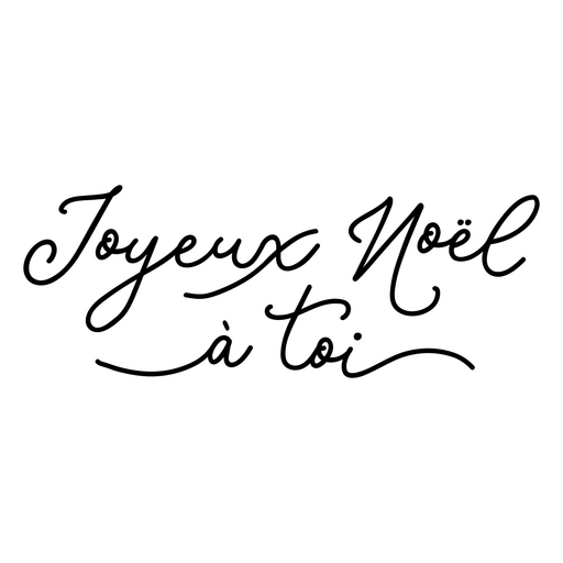 Design encantador de saudação de Natal manuscrita Desenho PNG