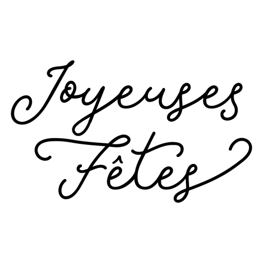 Design elegante de saudação festiva Desenho PNG