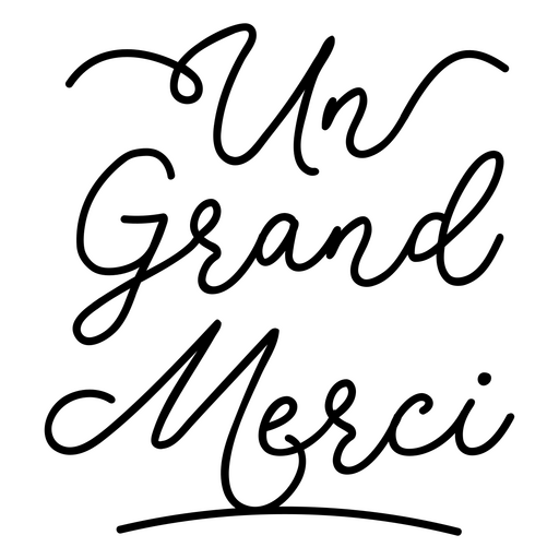 Design elegante de citação de gratidão Desenho PNG