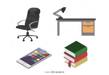 Vectores de oficina por Dezignus.com