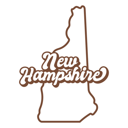 The new hampshire logo PNG Design