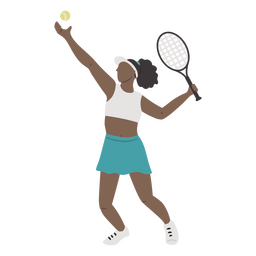 Tennis Player With A Racquet And A Racket PNG & SVG Design For T-Shirts