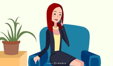 Desenho de menina
