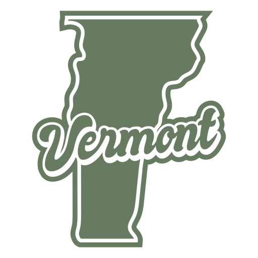 Vermont logo PNG Design