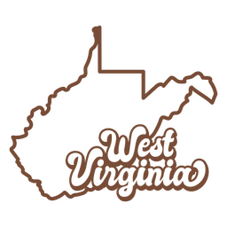 The West Virginia Logo Is Shown PNG & SVG Design For T-Shirts