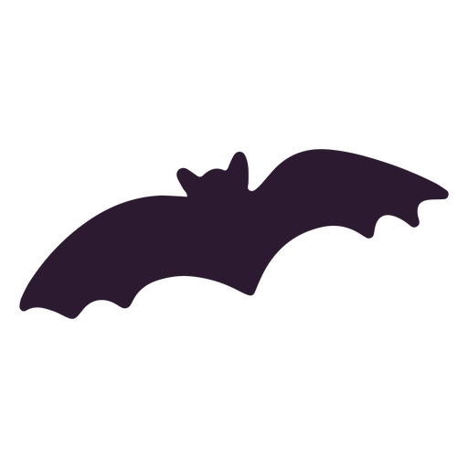 Fledermaus-Silhouette fliegt süß PNG-Design