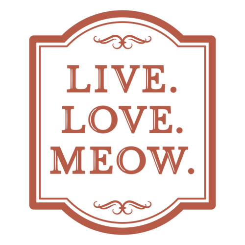 Live Love Meow Decal