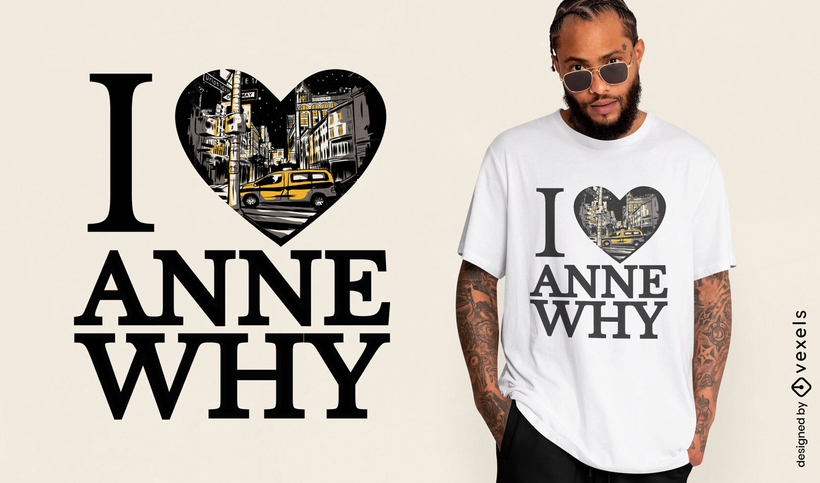 Love NY t-shirt design 