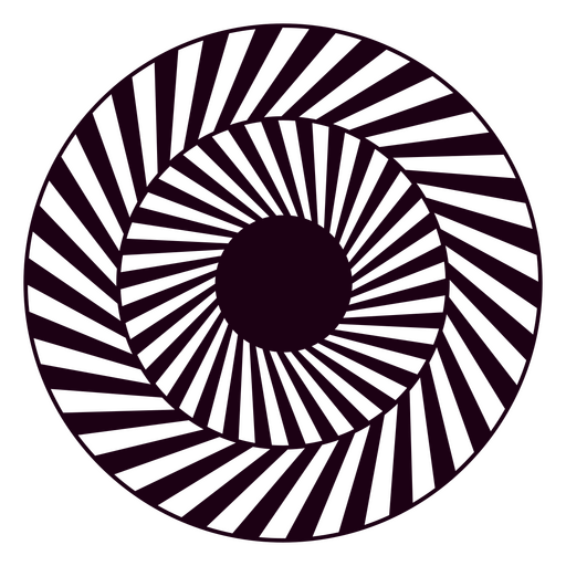 Círculo morado con fondo negro. Diseño PNG