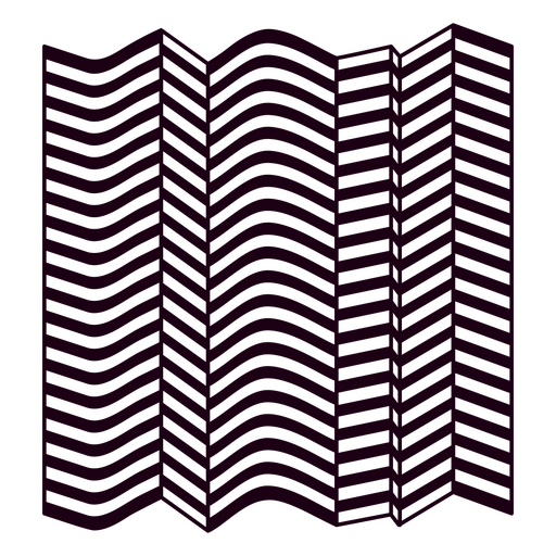 Padrão chevron roxo Desenho PNG