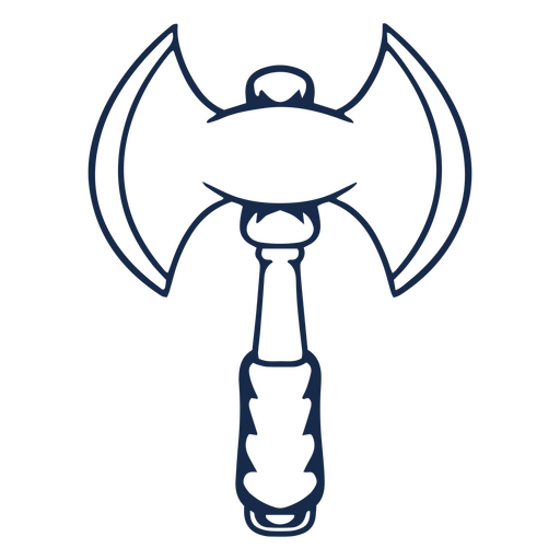 Hammer-Umrisssymbol PNG-Design