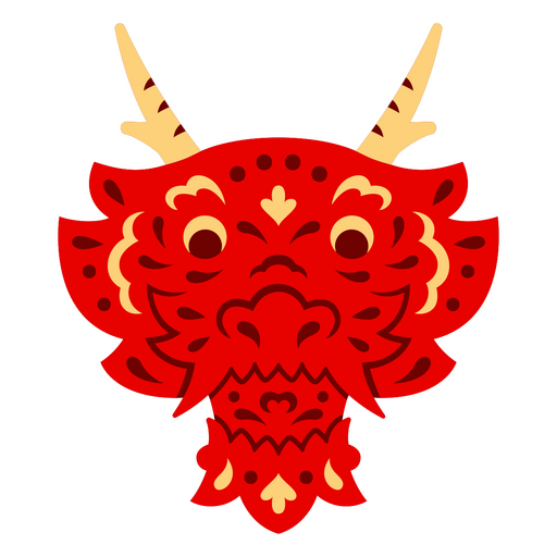 Dragón del año nuevo chino png Diseño PNG