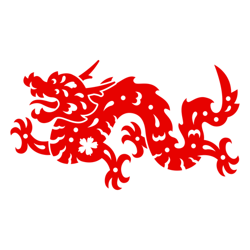 Design de camiseta com ilustração dinâmica de criatura mítica vermelha Desenho PNG
