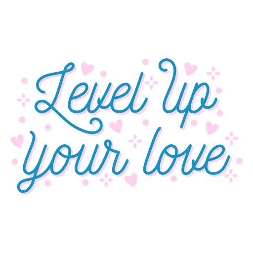 Verspieltes Liebeszitat-Design für ein romantisches Geschenk PNG-Design