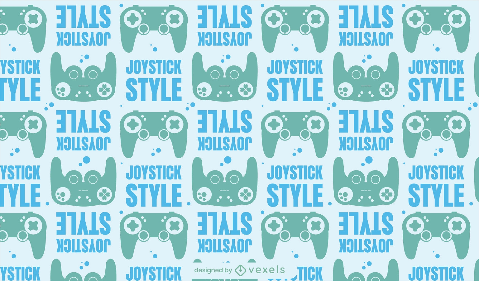 Joystick style pattern design
