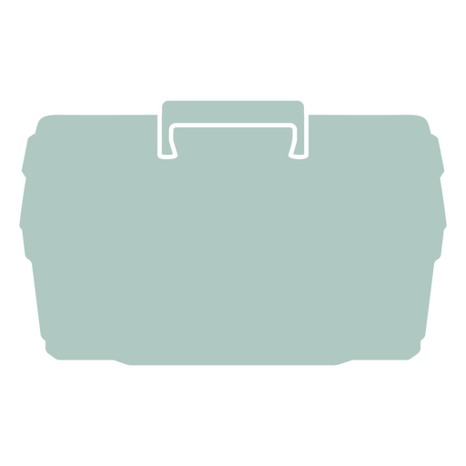 Ícone verde da caixa de ferramentas Desenho PNG