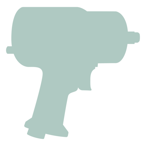 Silhouette of a cordless drill PNG Design