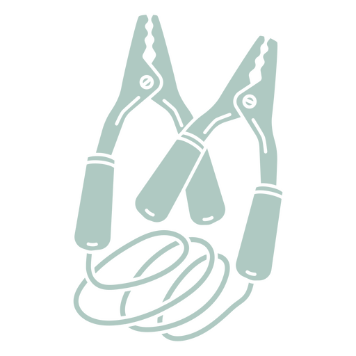 Two pliers silhouette PNG Design