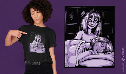 Albtraum-T-Shirt-Design