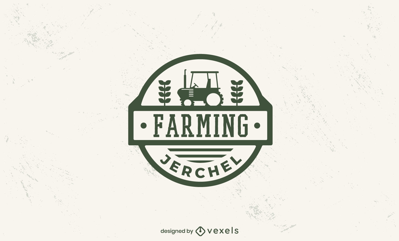 Design de modelo de logotipo de agricultura
