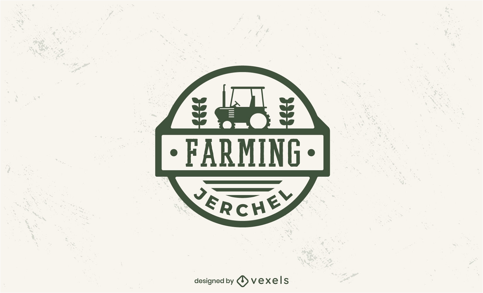Farming logo template design 