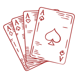 Pair Of Playing Cards PNG & SVG Design For T-Shirts