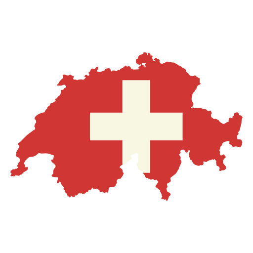 The flag of Switzerland PNG Design