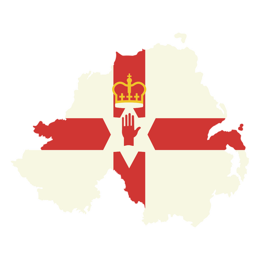 Die Flagge Irlands PNG-Design