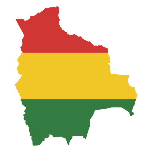 Die Flagge Boliviens PNG-Design