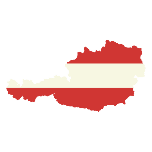 The flag of austria PNG Design