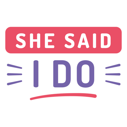 She said i do quote PNG Design