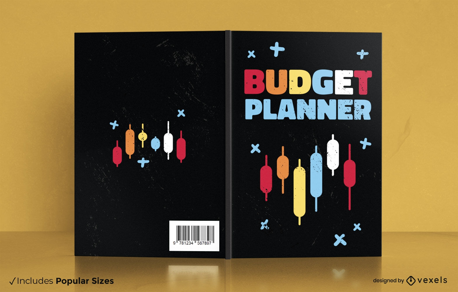 Budget panner book cover design KDP 