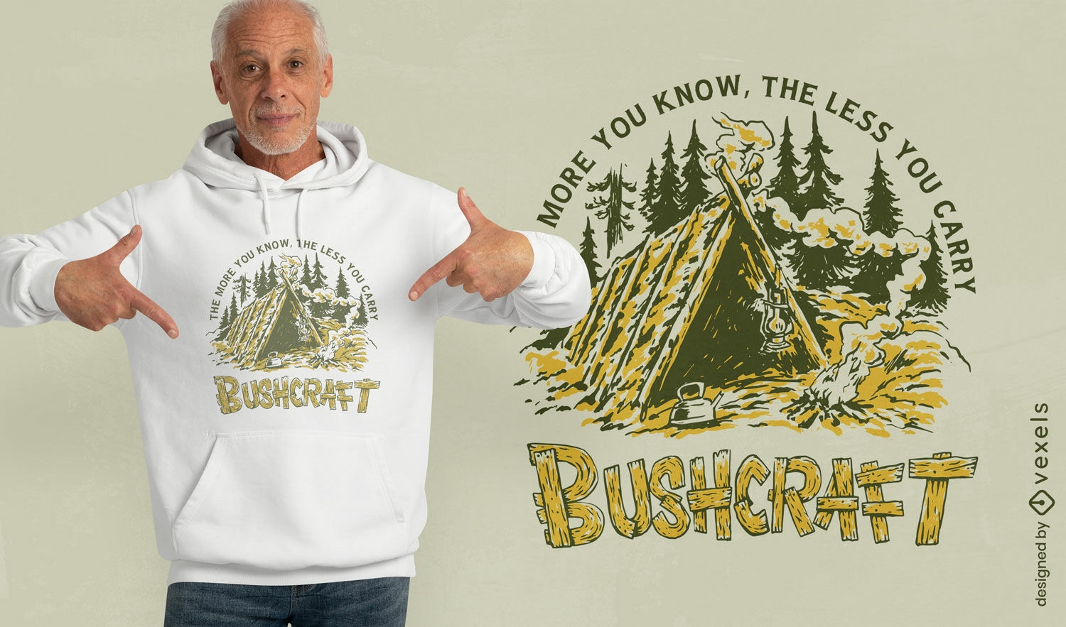 Camping-Erlebnis-Zitat-T-Shirt-Design