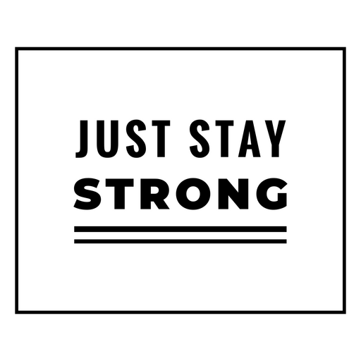 Design de citação motivacional com tipografia ousada Desenho PNG