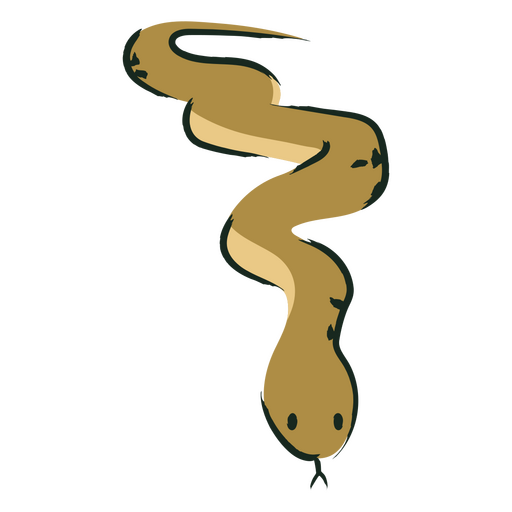 Incoming snake PNG Design