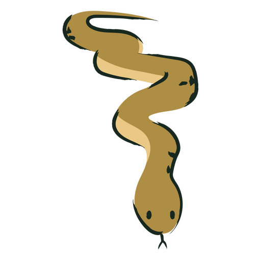 serpiente entrante Diseño PNG