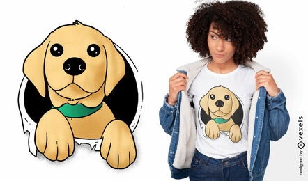 Labrador puppy t-shirt design