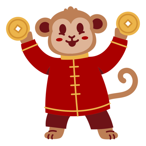 Design PNG E SVG De Macaco Aquarela Sentado Para Camisetas