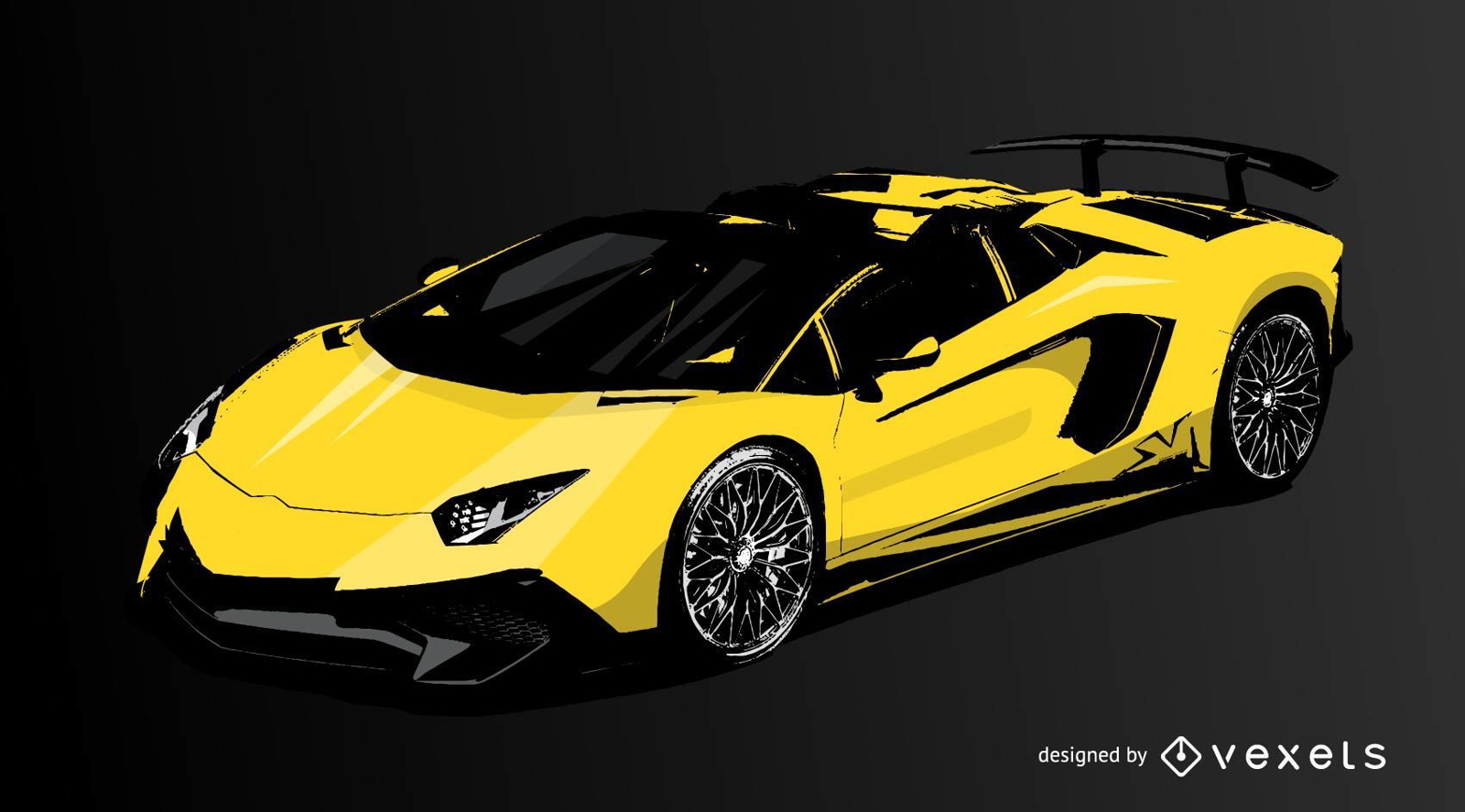 Vector de coche de carreras