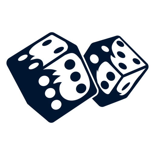 Diseño de dados con estilo Diseño PNG