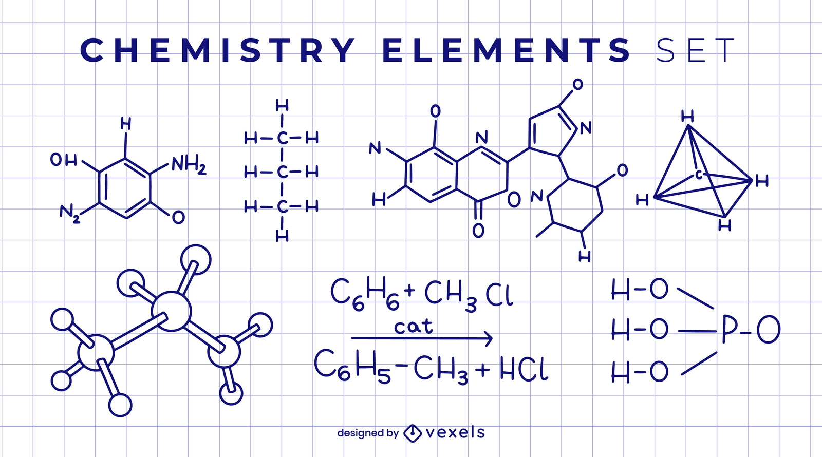 Wissenschaftssatz für Chemieformeln