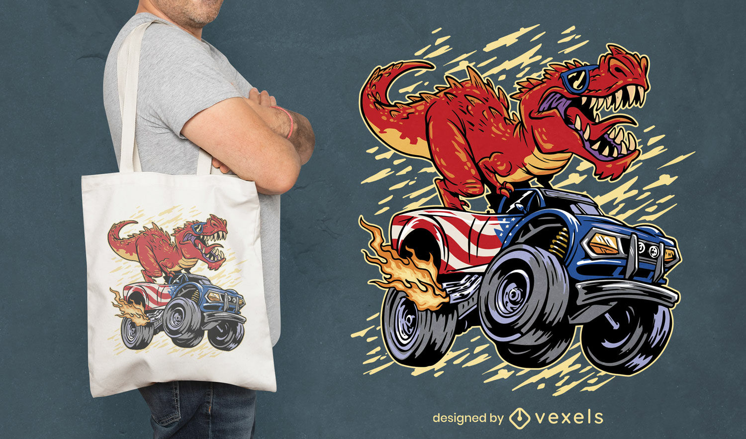 Monster T Shirt Vector Designs & More Merch